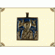 Икона металлическая Свт. Никола Чудотворец (латунь с эмалью)