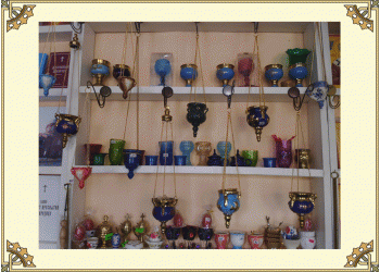 Лампада подвесная (керамика, в ассортименте)